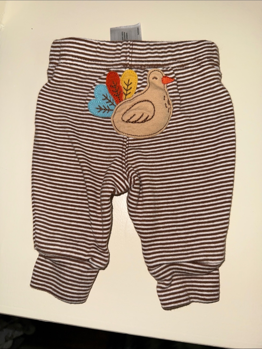Carter’s Striped Newborn Thanksgiving Pants